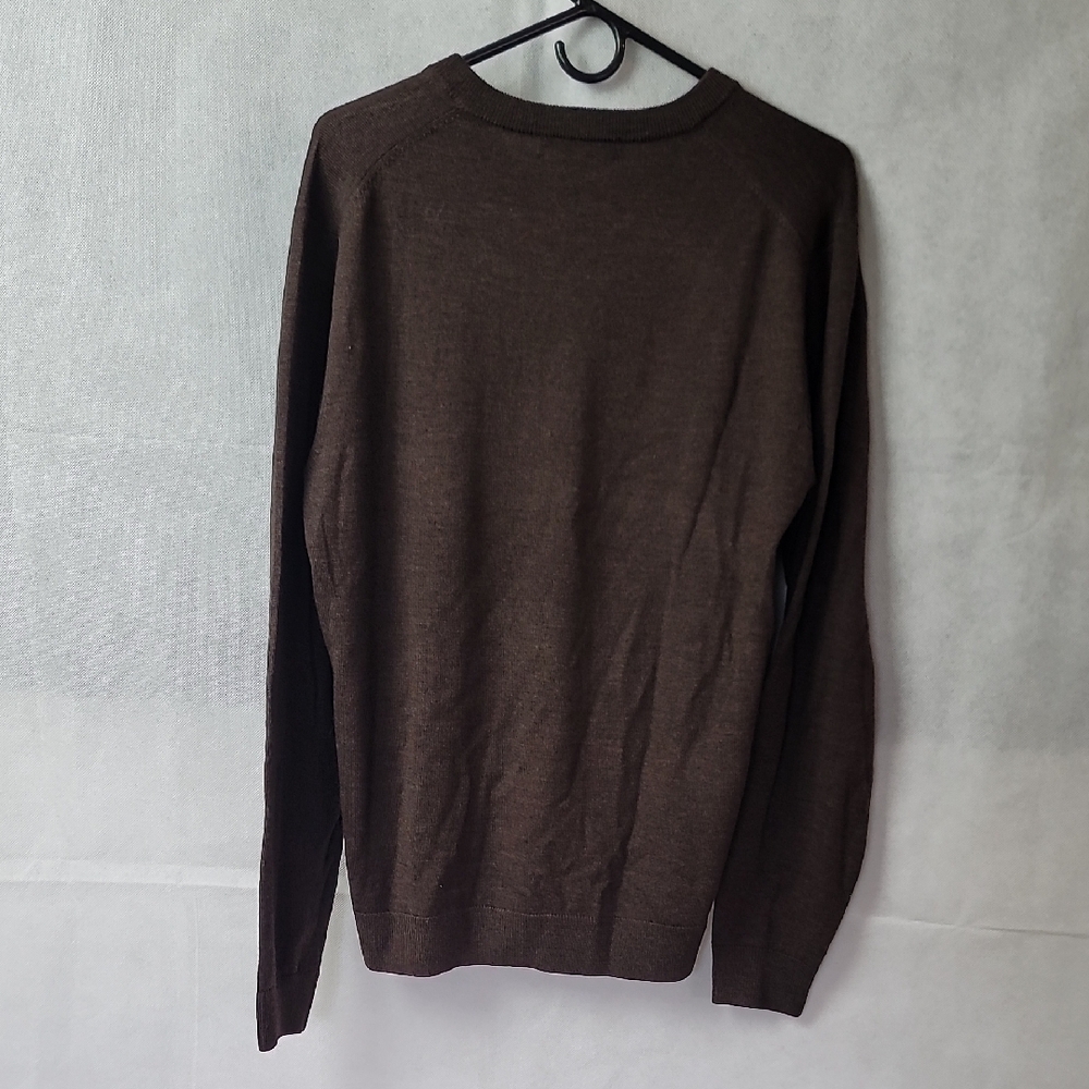Hart Schaffner Marx Brown Crewneck Sweater